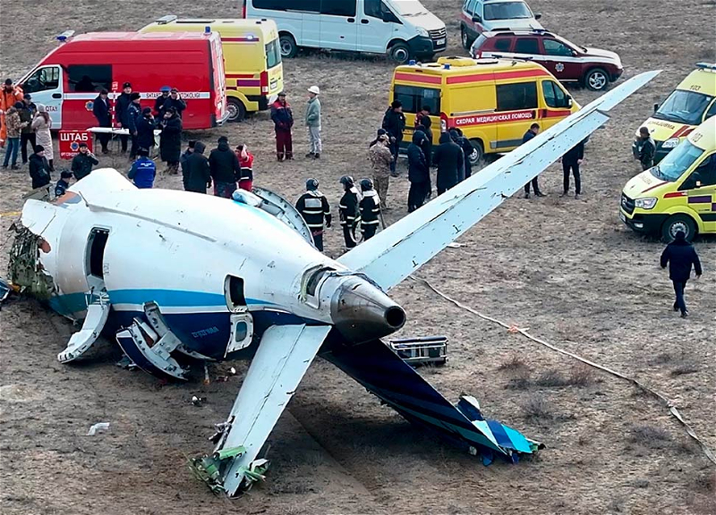 Представители компании «Embraer» прибудут в Актау для участия в расследовании крушения самолета AZAL