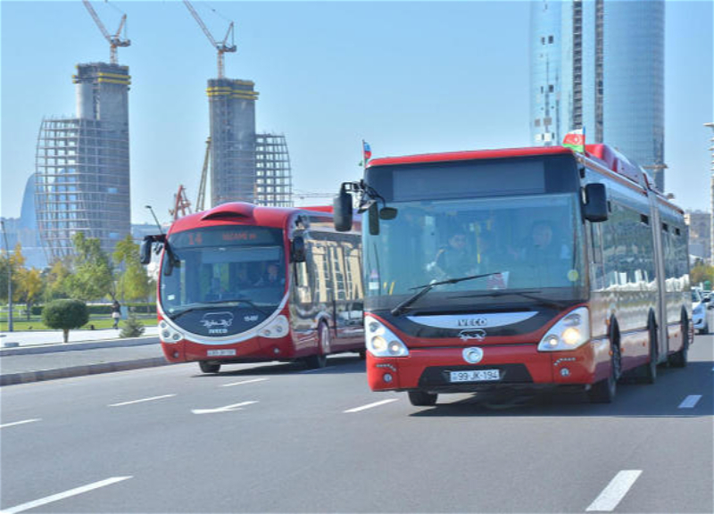 Azərbaycanda ötən il avtobuslarla sərnişindaşımalar artıb